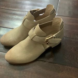 Michael Kors suede booties
